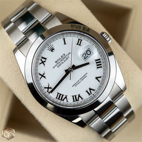 is rolex white dial is enimal|Rolex datejust 41 white dial.